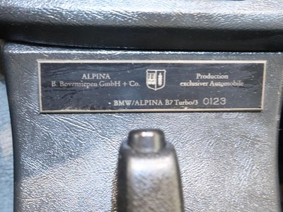 1988 BMW Alpina B7 TURBO COUPE photo 20
