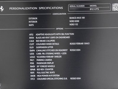 2020 Ferrari 812 GTS photo 29