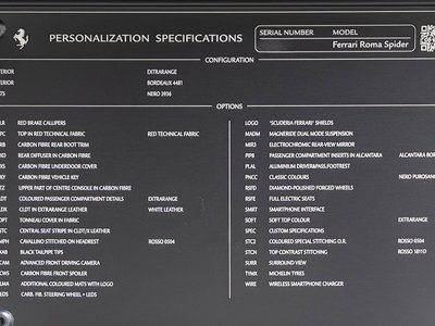2024 Ferrari ROMA SPIDER 照片 35