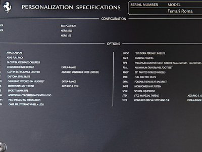 2021 Ferrari ROMA 缩略图 3