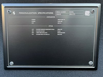 2025 Ferrari 296 GTS 照片 2