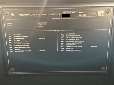 2026 Ferrari 296 GTS 照片 16