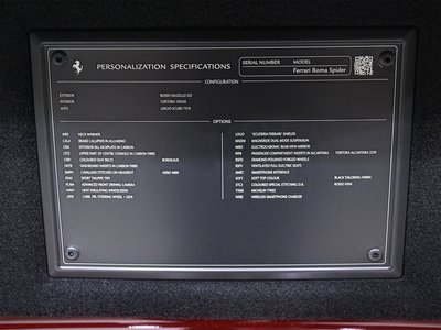 2025 Ferrari ROMA SPIDER — миниатюра 51